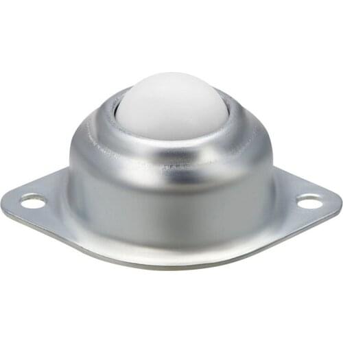 0.5 Inch 1 Inch Roller Ball Transfer Bearings Two Holes Nylon Ball Transfer Bearing Roller Ball for Transmission Furniture