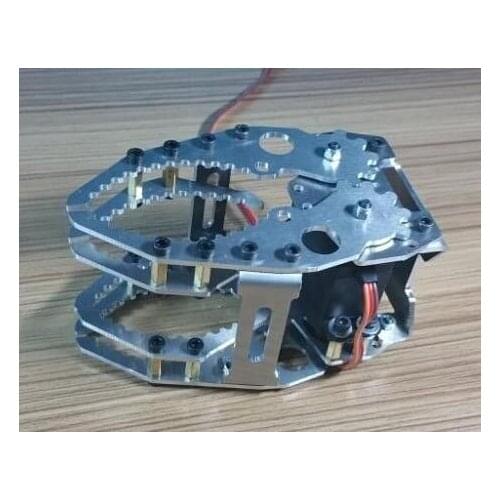 Full Metal Robotic Claw/Gripper/Robot Mechanical Claw/Compatible with MG996R/ For DIY Robot/Tank/Car