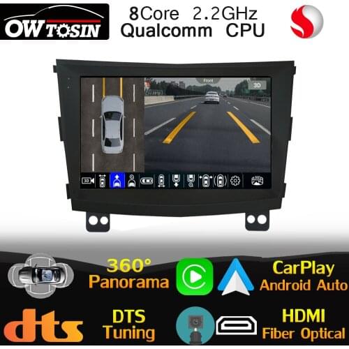 Qualcomm CPU Android For SsangYong Tivoli LUVi 2015-2019 Car GPS Radio CarPlay Auto Optical HDMI 4G LTE DTS Head Unit Stereo DSP