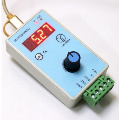 Handheld Current Voltage Signal Generator Analog Simulator Output 0-10V 0-20mA