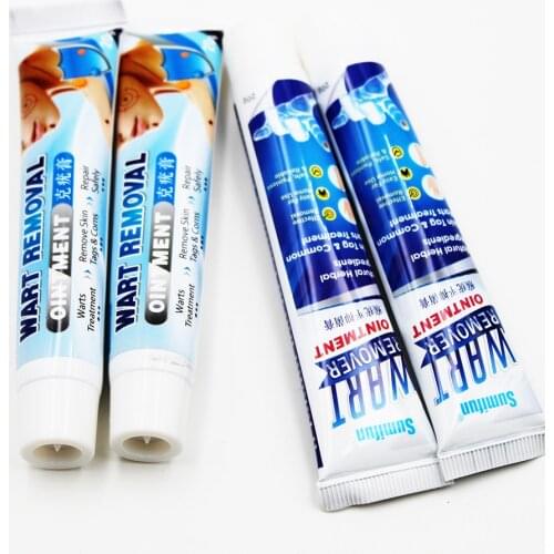 Sumifun 2Types of Wart treatment cream Skin Tag Remover to throat relief moles clear & Tag Wiper genital herb extract patch