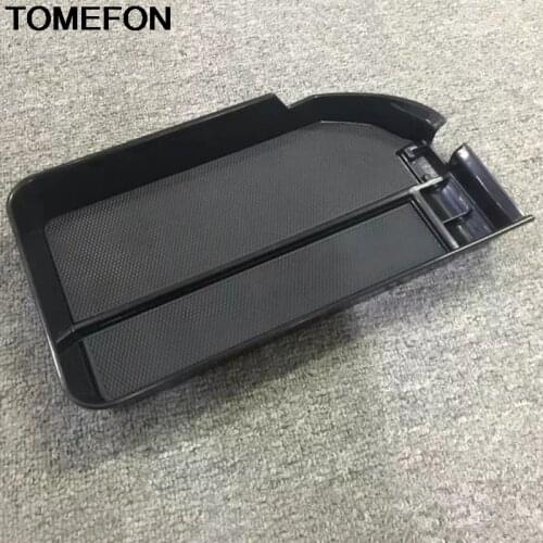 TOMEFON For Toyota Camry XV70 2017 2018 2019 RHD Armrest Center Storage Box Glove Container Organizer Case Plastic Interior ABS