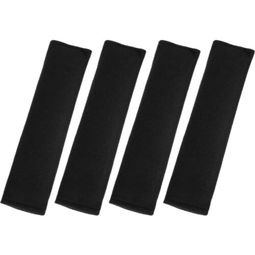 Uxcell 4pcs Car Shoulder Cover Cushion Universal Seat Belt Cover Shoulder Pad Strap Protector For Car Truck Seat Belt Padding