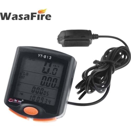 Waterproof Bicycle Computer Wired Bike Speedometer Backlight Sports Sensors Multifunction Odometer Cycling Stopwatch