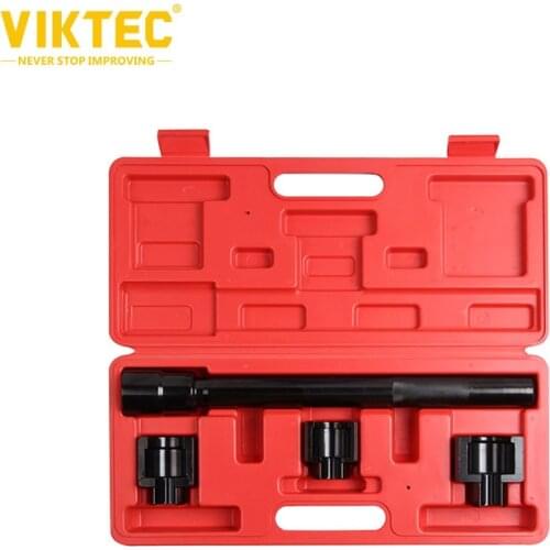 Viktec 4pcs Inner Tie Rod Removal Installation Set Mechanics Kit Dual Tie Rod Tools
