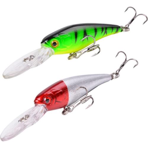 10pcs/lot MINNOW 7g Hot Model Fishing Lure Hard Bait Wobbler Minnow Fishing Lures Swimbait Quality Professional Depth0.5-1.5m