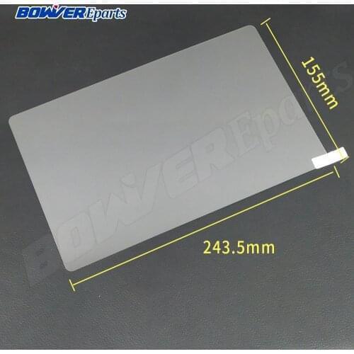 10pcs/lot Universal 9H Tempered glass film for 10.1 inch tablet Tempered Glass Screen Protective Film 243.5*155MM/243.5X155MM