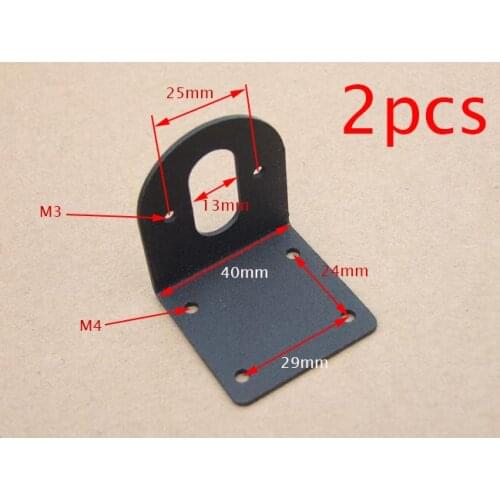 2 Pcs 540/545/555/550 Motor Mount Metal Motor Fixing Bracket Holder Support Fixed Frame Spare Part For RC Boat/Car Model