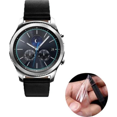 3pcs Soft Ultra Clear Protective Film Guard For Samsung Gear S3 Classic / Frontier Smart Watch Screen Protector Cover(Not Glass)