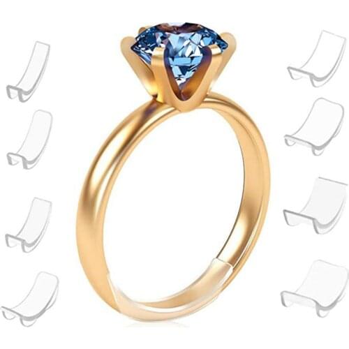 Ring Size Adjuster Invisible Clear Ring Sizer Jewelry Tools And Ring Sizer Finger Measure Tool