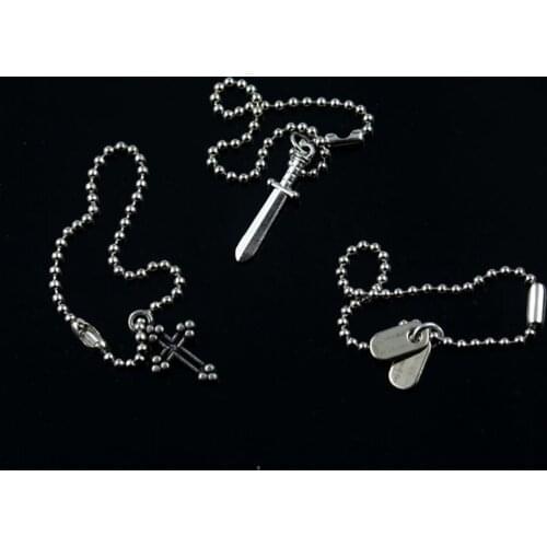 In Stock 1/6 Scale Figure Accessory Wolverines Necklace Metal Dog Tag Army Id card amulet for 12 inches Action Figure