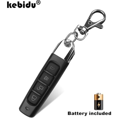 Kebidu Wireless Remote Control 433Mhz Receiver Module RF Transmitter Electric Cloning Gate Garage Door Auto Keychain