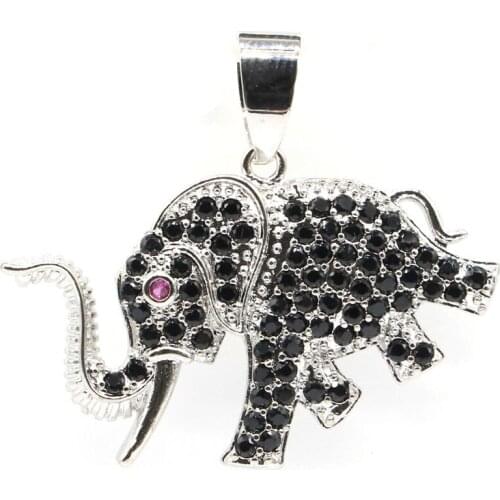 30x18mm Beautiful Oval Shape Created Pink Kunzite White CZ Gift For Womans Silver Pendant