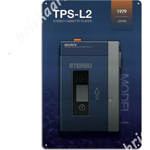 Walkman - Tps-L2 Model 1 Metal Signs Wall pub Wall personalized Plaques Tin sign Posters