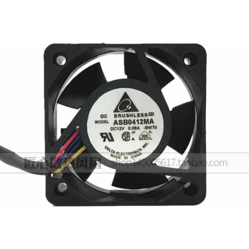 Original genuine 12V 0.12A 4010 4CM cooling equipment fan ASB0412MA