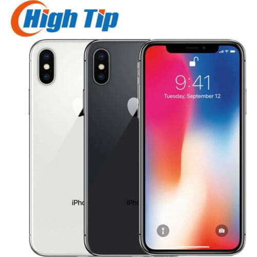 Original Unlocked Apple iPhone X Face ID 64GB/256GB ROM 5.8" 3GB RAM 12MP Hexa Core iOS A11 Dual Back Camera 4G LTE Mobile phone