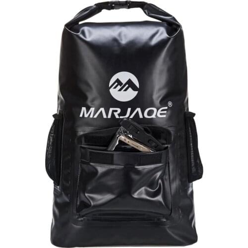 Outdoor River Trekking Bag Dry Bag Waterproof Swimming Backpack 22L Roll Top Backpack Sacks for Beach Fishing Drifting Kayaking