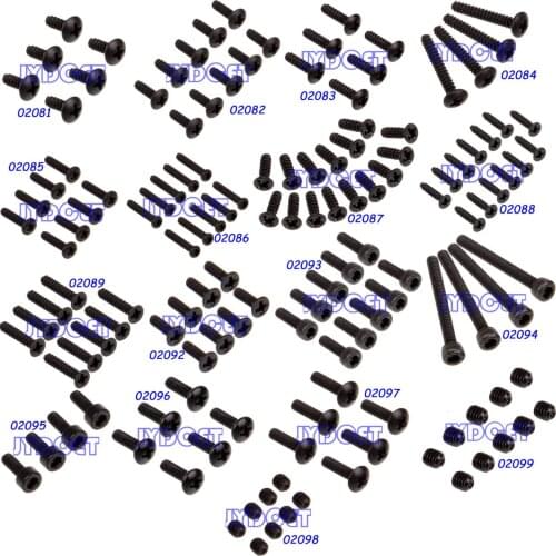 Screws 02081 02082 02083 02084 02085 02086 02087 02088 02089 02092 02093 02094 02095 02096 02097 02098 For 1/10 HSP RC Parts