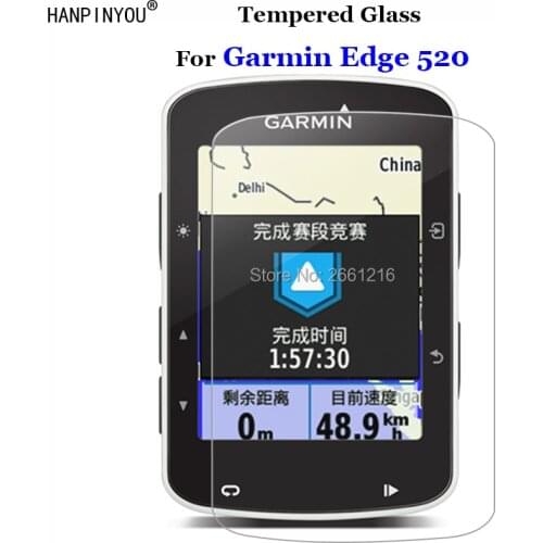 For Garmin Edge520 Tempered Glass 9H 2.5D Premium Screen Protector Film For Garmin Edge 520 SmartWatch GPS Bike Computer