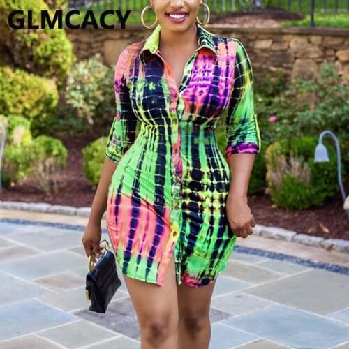 Women Long Sleeve Tie Waist Belted Shirt Dress Elegant Office Ladies Classy Mini Dress