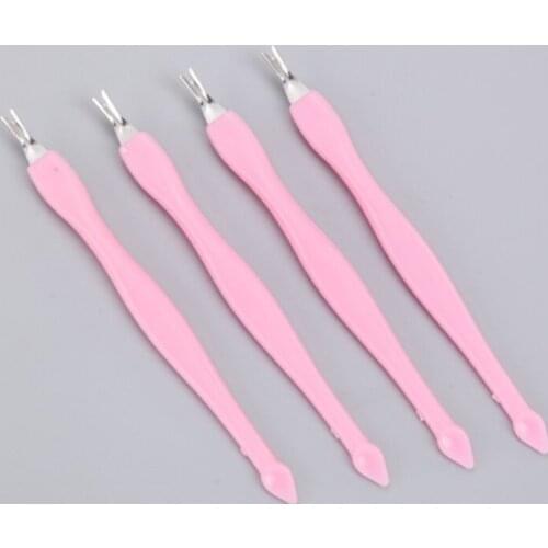 1/2/3/4/8/10Pcs Dead Skin Fork Trimmer Peeling Knife Cuticle Remover Nail Art Tool Women Manicure Nail Makeup Tool