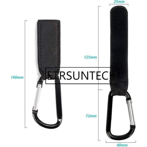 100pcs Baby Stroller Accessories Multi Purpose Baby Stroller Hook Shopping Pram Hook Props Hanger Metal Convenient Hook