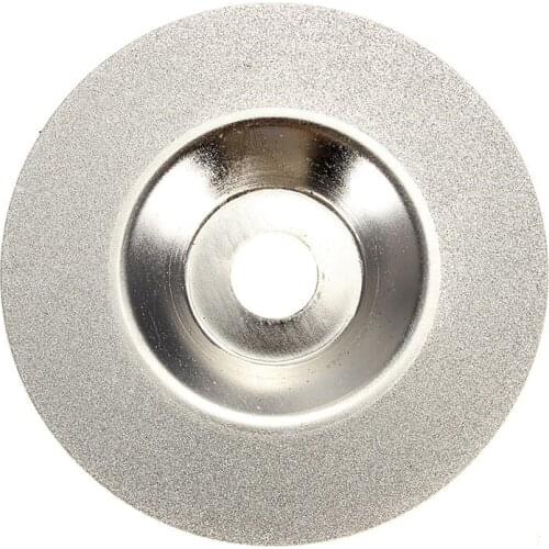 100mm 4inch diamond coated abrasive disc grinding wheel blade saw blade rotating wheel silver tone wholesale price