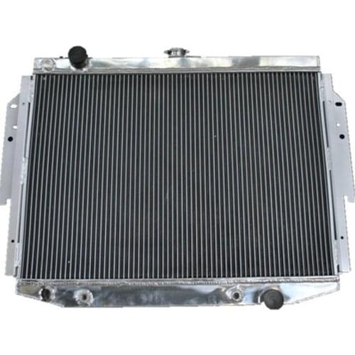 Aluminum Radiator For Chrysler Fifth Avenue Imperia LeBaron New York +Cap 1977-1989 78 79 80 81 82 83 84 85 86 87 88