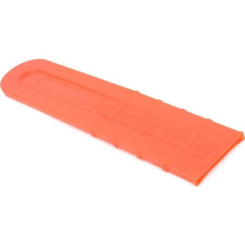 Chainsaw Orange Guide Bar Protecting Cover Scabbard Guide Plate Fits 12-20" Saw Universal For Garden Accessories Mayitr
