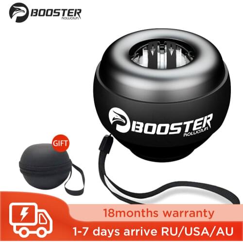 Booster Massage Ball for Wrist Massage Portable Massager for Pain Relief Relaxation Arm Exerciser Exercise Machine Gyro Ball