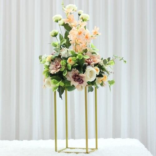 38cm wedding table centrepieces artificial flower ball backdrop wedding decor road lead wall hotel shop diy party silk flowers