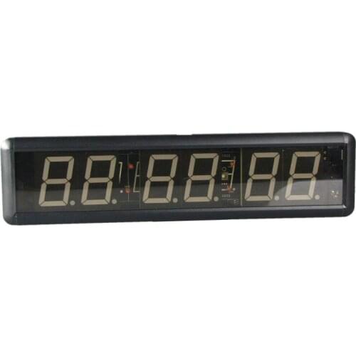 Fedex Free Shipping alibaba express 2.3 inch 6 digits green indoor remote control led sign