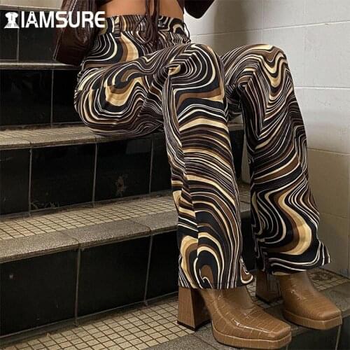 IAMSURE Women's Straight Trousers