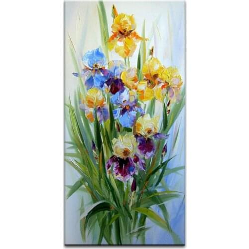 Oil painting hand-painted canvas oil painting high quality Household adornment art flower pictures painting DM-15071821