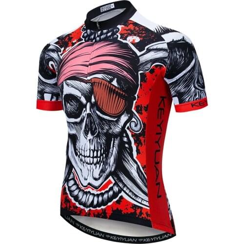 KEYIYUAN Men Summer 2019 Cycling Jersey tops Pro Mtb Team Clothes Wear Ropa Ciclismo Outdoor shirts Bicycle Sportwear Clothing