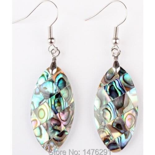 Fashion Jewelry New Zealand Abalone Shell Earrings 1Pair