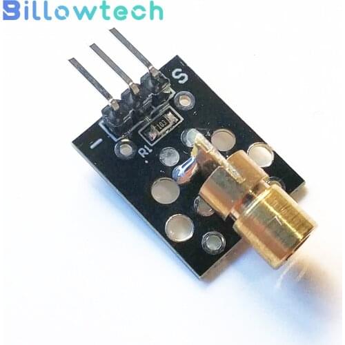 5V Laser Head Sensor Module Laser Transmitter Module Laser Sensor KY-008 is compatible with Arduino Raspberry Pi