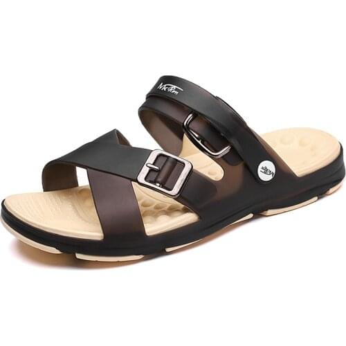 2021 Mens Sandals Womens Mules Summer Non-slip New Shoes Clogs Male Garden Shoes Girl Boy Female Beach Flat Slippers