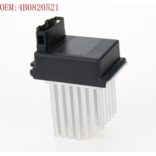 NEW Car Heater Blower Motor Resistor Regulator 4B0 820 521 Fits for Audi A6 1998-2004 S6 2002-2003 Allroad 2001-2005 RS6 2003