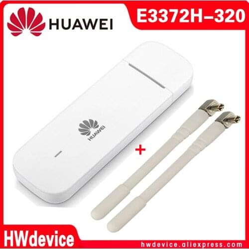 New Unlocked Huawei 4G LTE 150Mbps E3372 E3372h-320 USB Mobile Broadband Dongle USB Stick 4g Modem