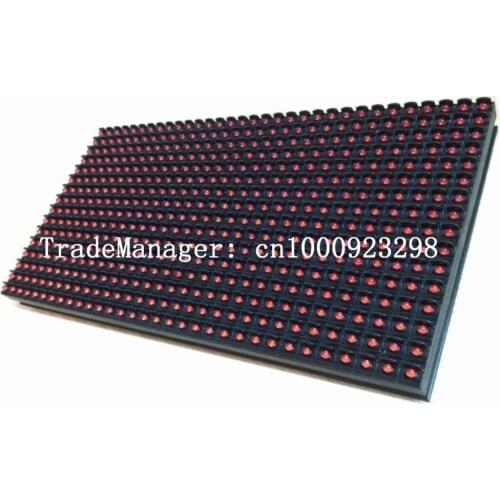 P10 Outdoor Single Red Color Led Panel Display Module