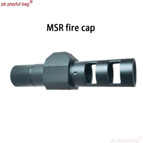 PB Playful bag Outdoor sports interesting toy Jie Ying MSR grip base silencer cap gel balll gun diy cs accessories MD97