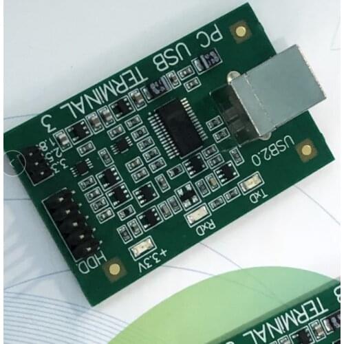 PC3000 three generation terminal instruction board supports SSD automatic adjustment voltage 1.8V USB COM terminal