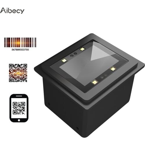 Aibecy Embedded Barcode Scanner Self-Induction 1D/2D/QR BarCode Reader Module Scanner USB Connection Command Control for Payment