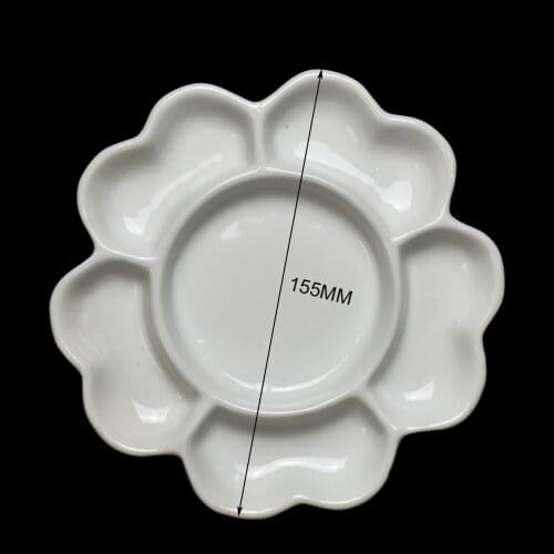 1PC TSP155 High Quality Genuine Ceramics Watercolor Acrylic Oil Painting Palette