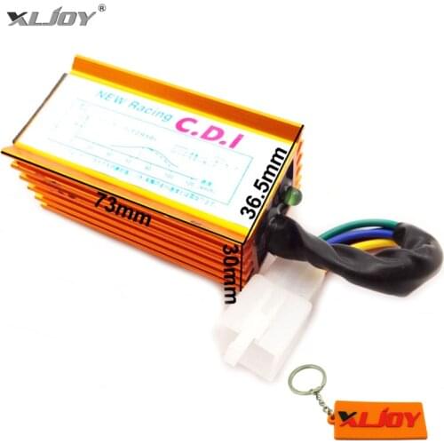 XLJOY Racing Gold CDI For Honda CRF50 XR50 Pit Dirt Bike Spree NQ50 Aero 50 80 NB50 Elite SA50 CH80 DIO Scooter