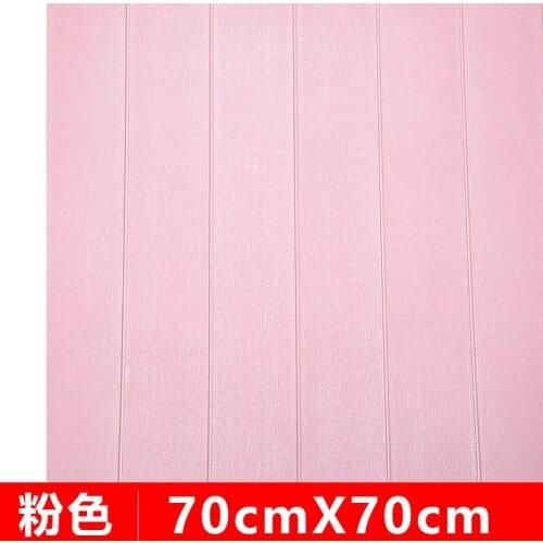 10pcs Self Adhesive Wall Stickers 3D Wood Grain Wall Sticker Living Room Decoration TV Background Wall Decor Wall paper