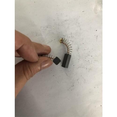 2pcs Electric Tool 15x6x6mm Motor Carbon Fibre Brush 39/64"x15/64"x15/64"