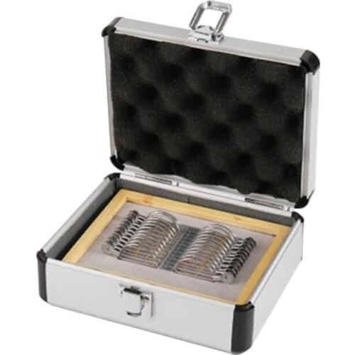 22PCS of Opthalmic Ottico Lente Progressiva Set Caso