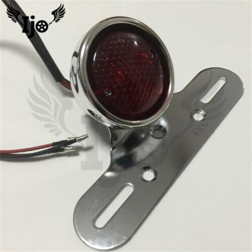 Retro cruise clignotant moto for harley davidsion softail sportster honda shadow nmax motorcycle accessories brake tail light